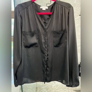 Liz Claiborne Women’s Black Dress Shirt